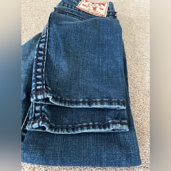 TRUE RELIGION “JOHNNY SUPER T” LOW RISE JEANS! - Picture 9 of 9